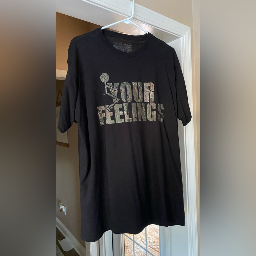 Grunt Style Black T-Shirt with Graphic